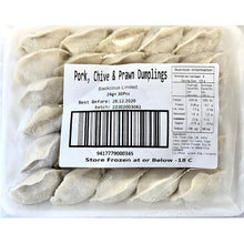Load image into Gallery viewer, Pork, Chive & Prawn Dumplings - 2 Packets, 30 Pieces Per Packet