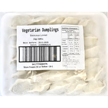 Load image into Gallery viewer, Vegetarian Dumplings - 2 Packets, 30 Pieces Per Packet