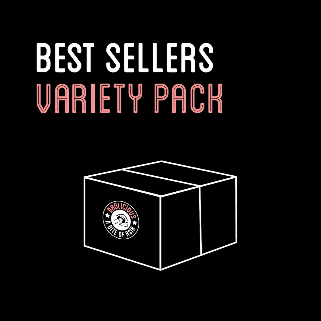 Best Sellers Dumpling Variety Pack (4 Packets -  120 Pieces)